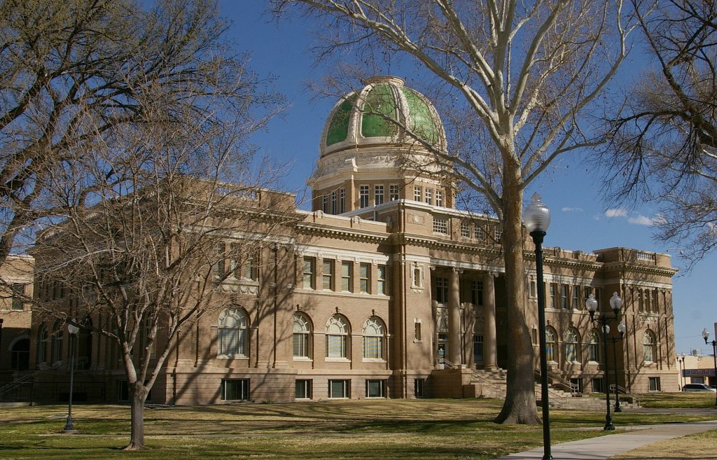 Chaves County Courthouse in Roswell