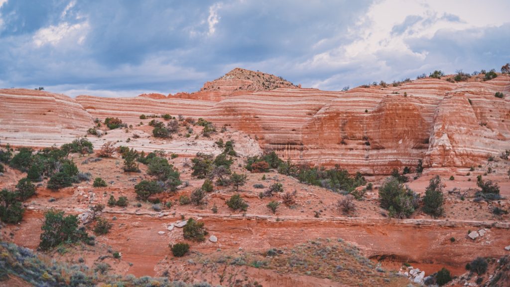 Red rock landscape near Gallup, New Mexico